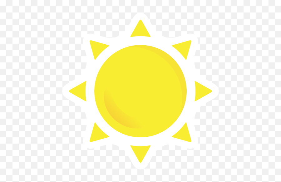 Weather Sun Sunny Sunshine Free Icon Of Weather - Dot Emoji,Sunshine Emoticons