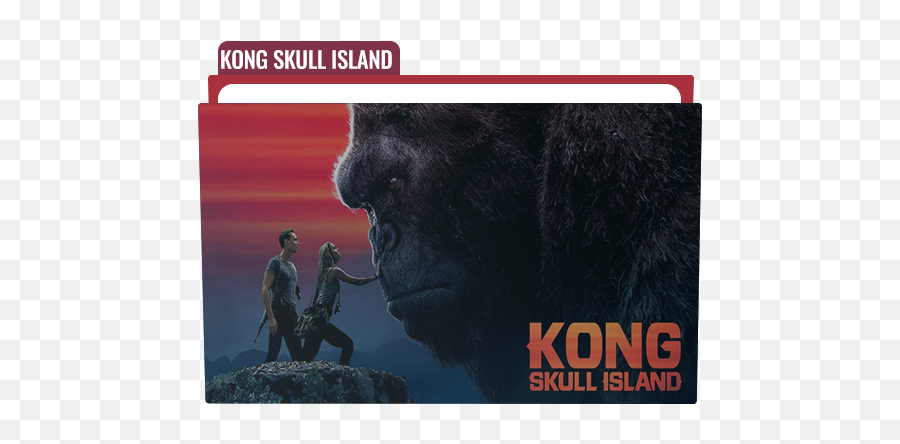 Kong Skull Island Folder Icon Free Download - Designbust Kong Skull Island 2017 Emoji,Man And Skull Emoji Game