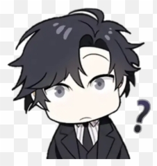 Sticker Maker - Mystic Messenger Sticker Hd Emoji,Jumin Hans Emojis
