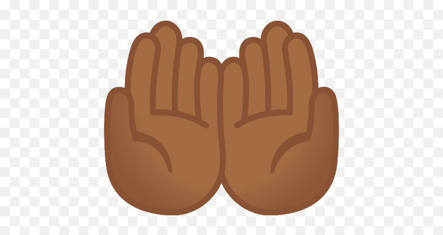 Medium - Fist Emoji,Palms Up Emoji