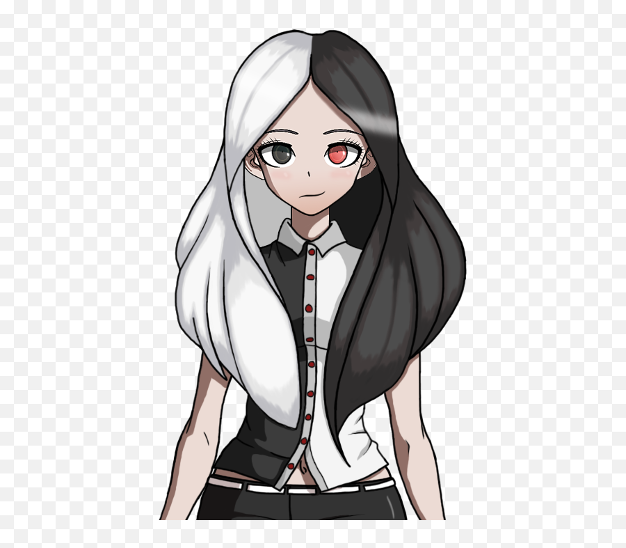 Made Monokuma As A Human Girl - For Women Emoji,The Emotion Of Anime Gangsta