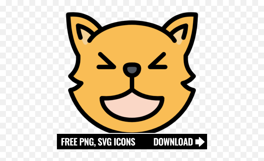 Free Cat Icon Symbol - Icons Christmas Tree Svg Emoji,Cat Emoticons