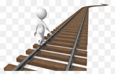 Download Railroad Tracks Free Png Transparent Image And Clipart Emoji,Train Emoji Csx