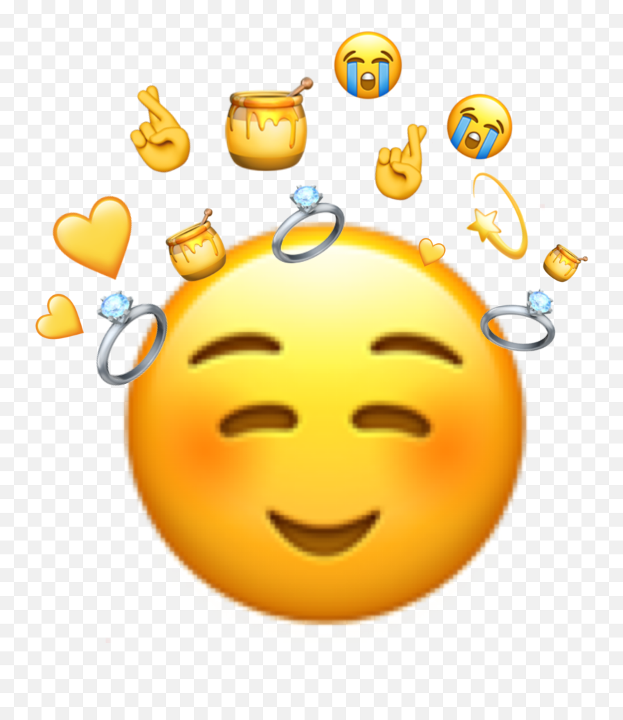 Discover Trending Honey Stickers Picsart - Happy Emoji,Stinky Emoticon