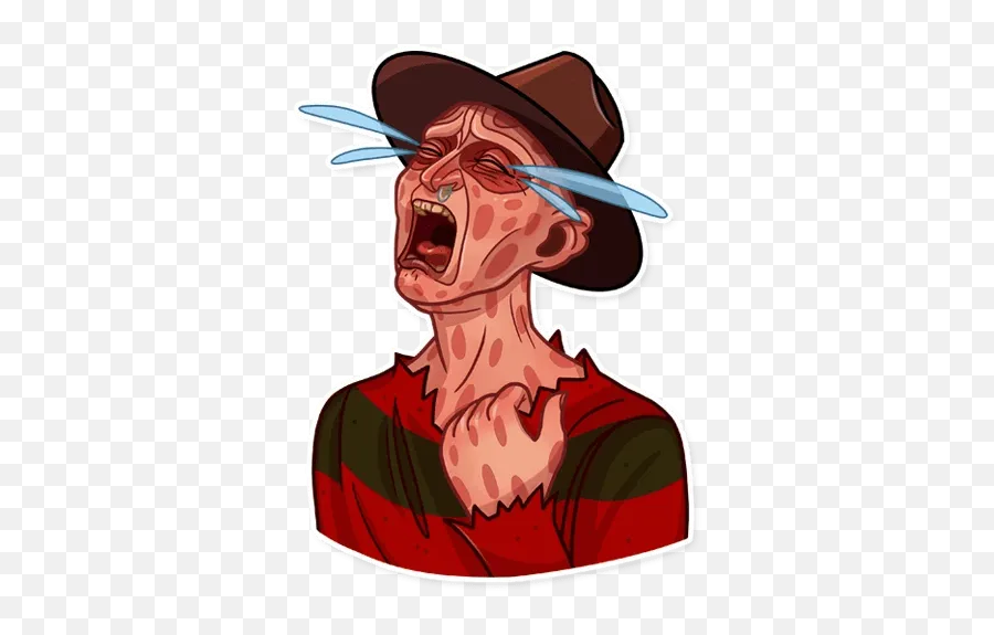 Freddy Stickers Set For Telegram - Sticker De Freddy Krueger Emoji,Freddy Krueger Emoji