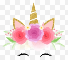 Unicorn Crown Golden Emoji Head Sticker - Tete Licorne Png,Unicorn Head Emoji