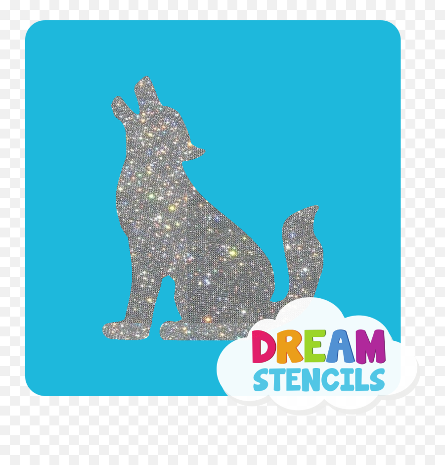 Wolf Glitter Tattoo Stencil - Hp16 5pc Pack Emoji,Temporary Tattoos Cheap Emojis