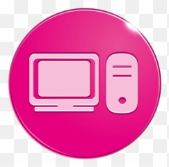 Computer Bubble Icon Transparent Png U0026 Svg Vector Emoji,Computer Magnifying Glass Emoji
