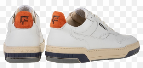 Sneaker Calf Leather White Sfm - 101156001 Floris Van Emoji,Brown Glove Emoji