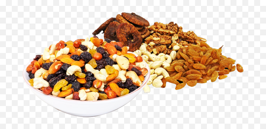 Download Hd Dry Fruits - Chocolate Transparent Png Image Emoji,Bowl Of Cereal Emoji