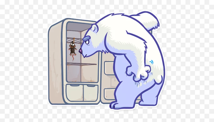 Игра медведь все стикеры. Polar Bear Стикеры. Медвежонок в холодильнике. Наклейка белый медведь. Белый медведь стикер.