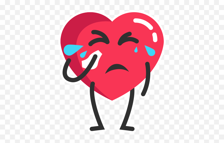 Heart Emoji By Marcossoft - Sticker Maker For Whatsapp,Heart Emoji Meme Png