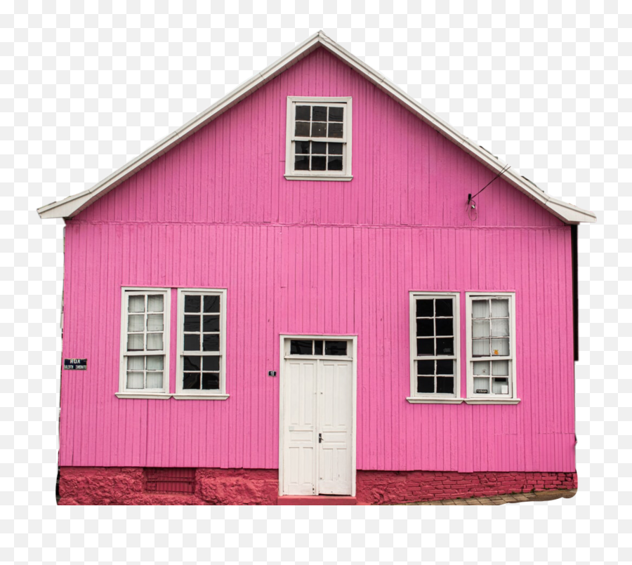 Pink Aesthetic House Home Pinkhouse - Lovely Emoji,Pink Emoji House