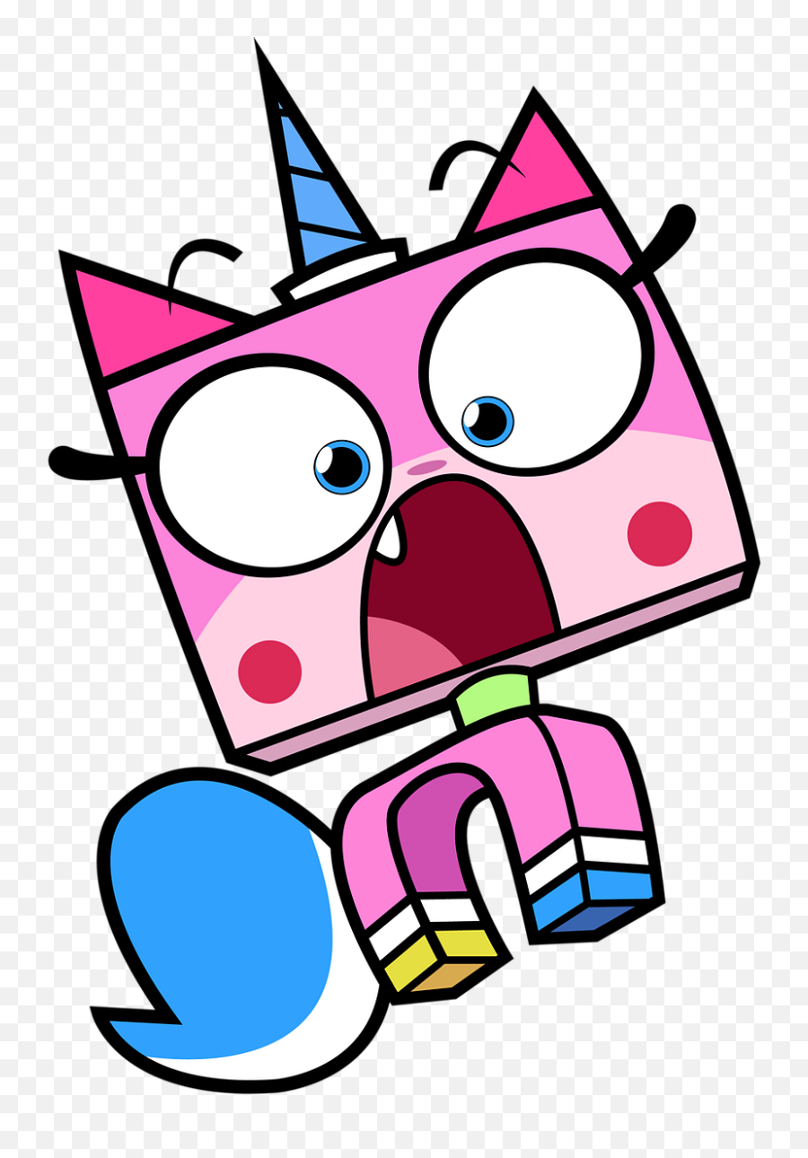 Are You A Unikitty In Cloud Cuckoo Land - Unikitty Shocked By Master Frown Emoji,Unikitty Emotions