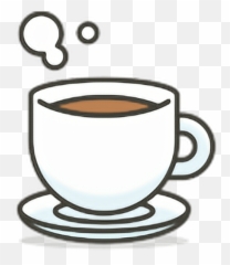 Sticker Stickers Tumblr Sticker - Hot Coffee Gif Png Emoji,Cha Cha Emoji