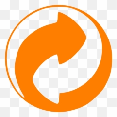Clipart Arrow Orange Clipart Arrow Orange Transparent Free - Orange Transparent Arrow Circle Emoji,Gift Arrows Emoji