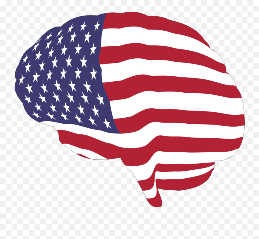 Ai Vector American Flag - American Flag With Brain Emoji,Usflag Emoji