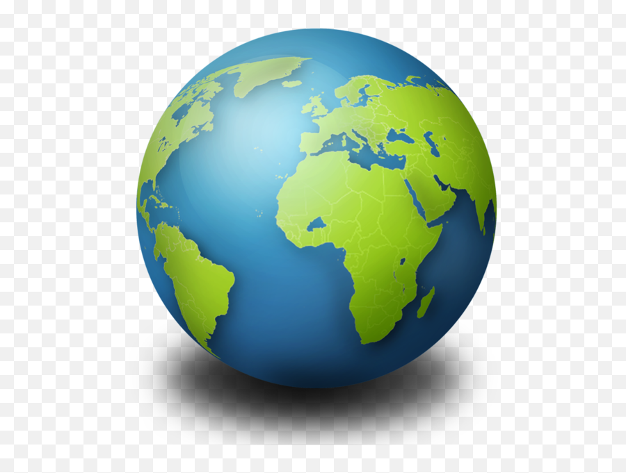 Green Globe - Clipart Images Of The World Emoji,Earth Emoji