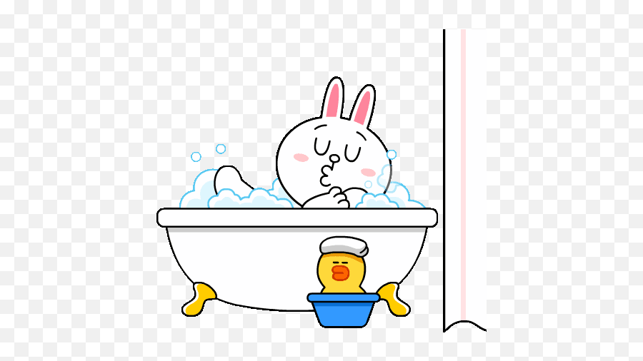 Cute Love Gif Cute Bear Drawings - Bubble Bath Transparent Gif Emoji,Cute Bear Emoticons