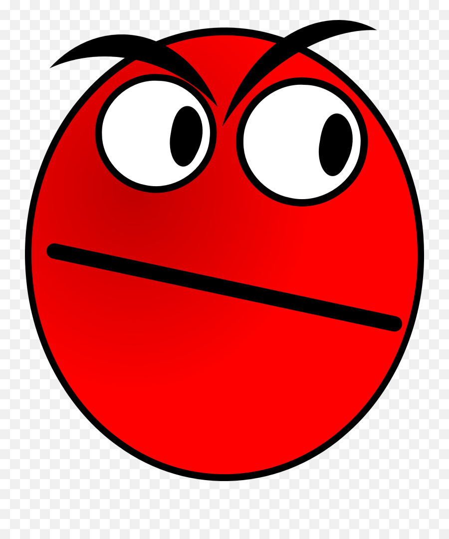 Angry Smiley Face Icon - Mt Ci Gian Vector Emoji,Angry Emoticon