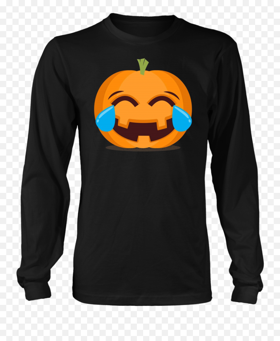 Happy Halloween Emoji Pumpkin Tears - Cradle Of Filth Dusk And Her Embrace Long Sleeve,Jack O Lantern Emoji