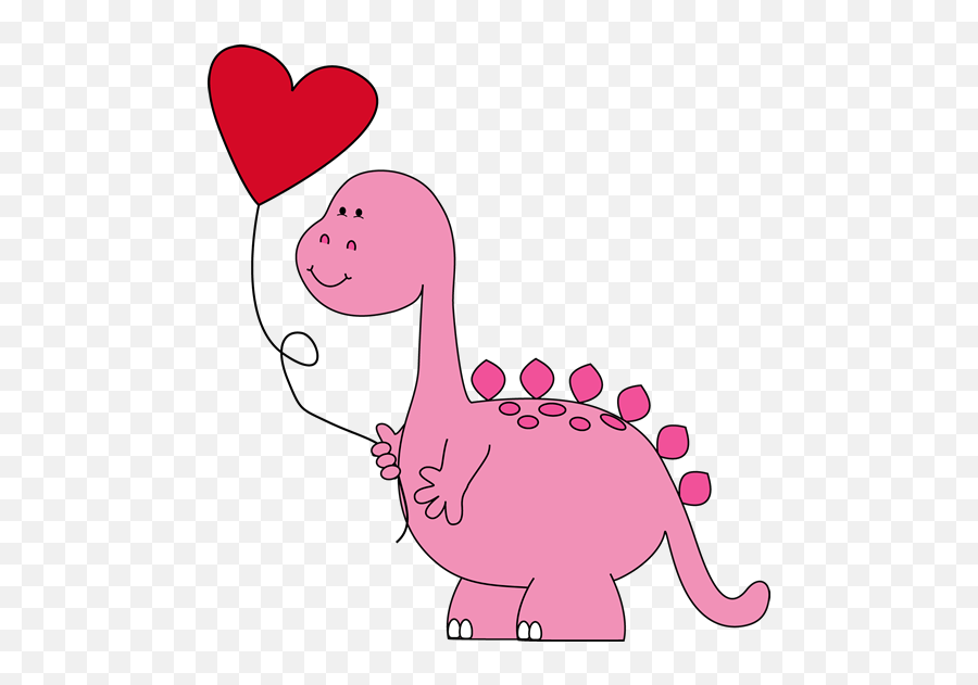 Free Valentine Dinosaur Cliparts - Valentines Clip Art Emoji,Dinosaur Emoticon