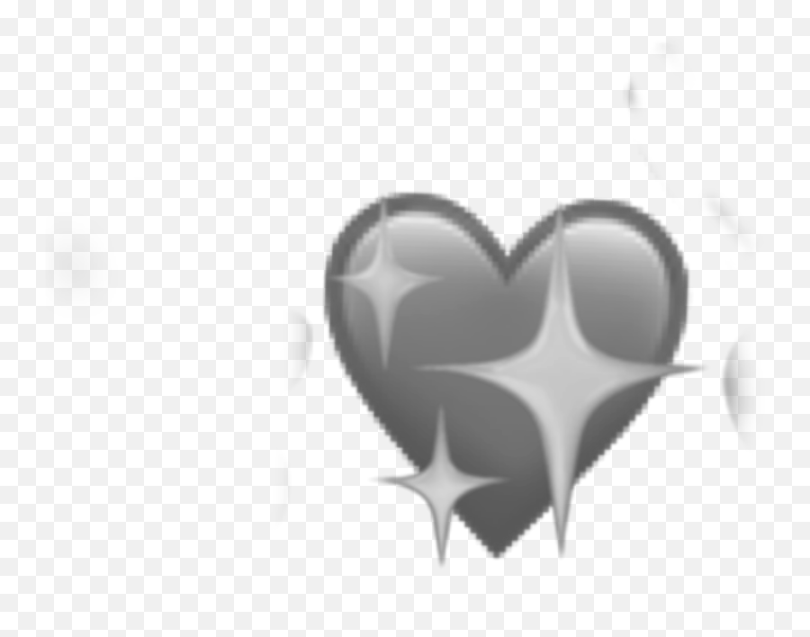 Heart Heartemoji Emoji Bw I Was Sticker By - Language,Month Emoji