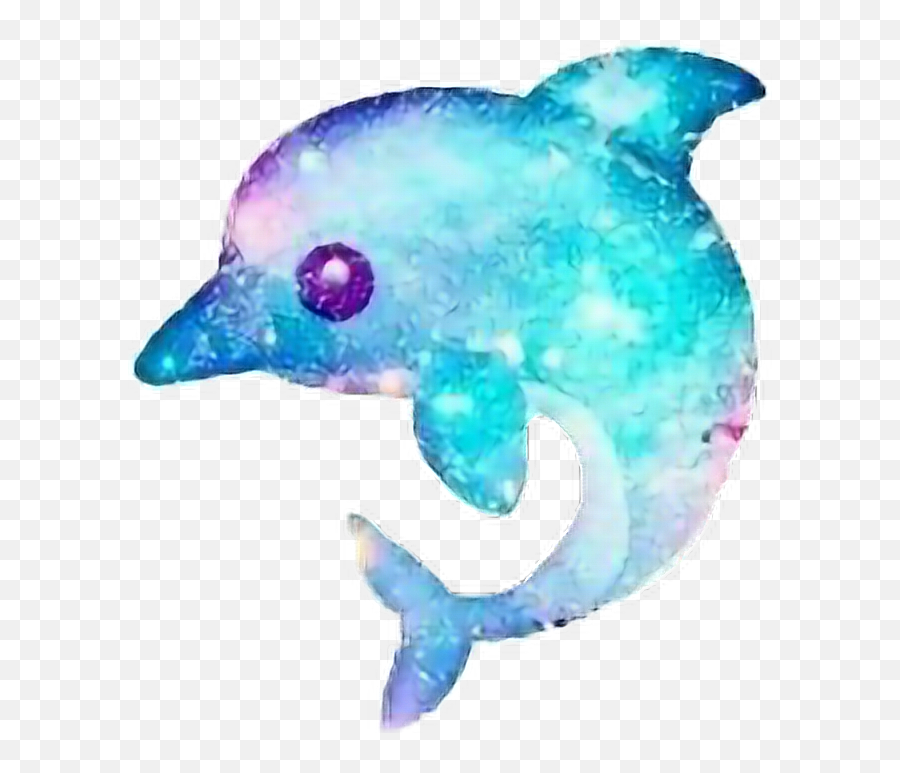 Dolphin Emoji Galaxy Tumblr Sticker - Cute Kawaii Dolphin Drawing,Dolphin  Emoji - Free Emoji PNG Images 