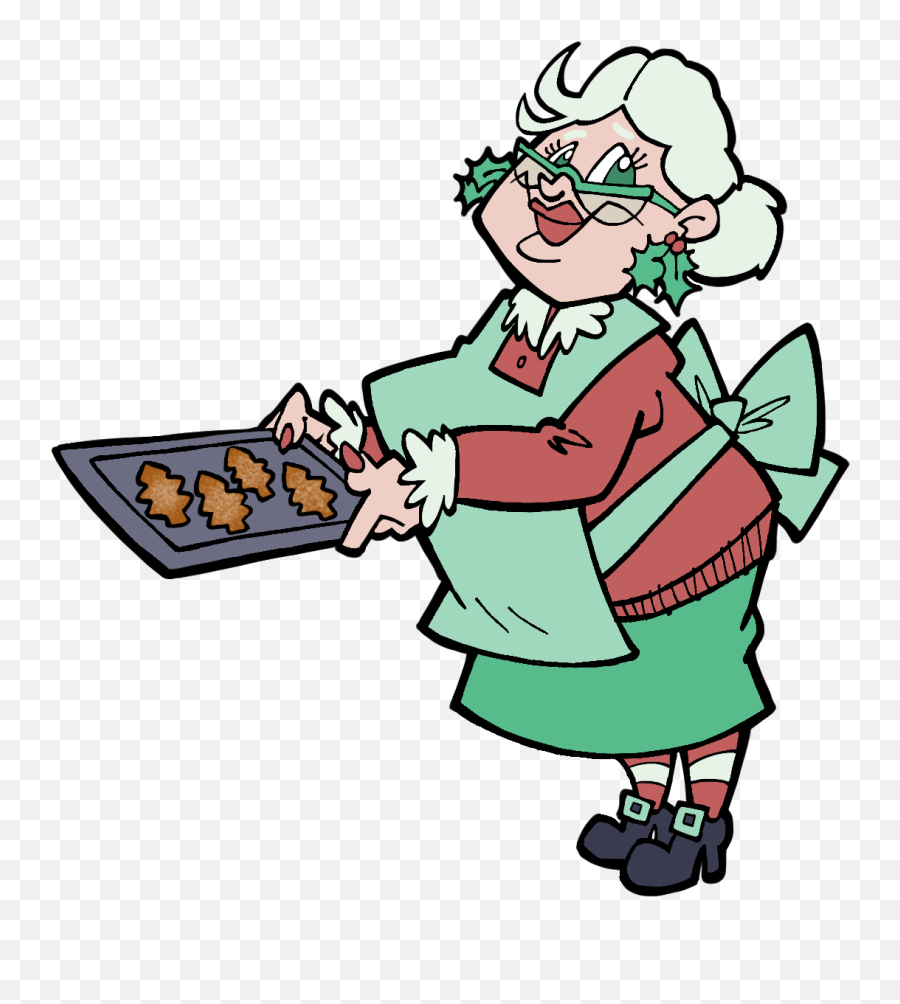 Mrs Claus Clipart - Happy Emoji,Mrs Claus Emoji