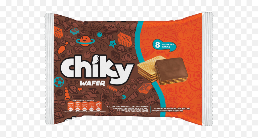 Galletas De Vainilla De Varios Sabores Galletas Chiky - Chocolate Bar Emoji,Emojis De Cruz