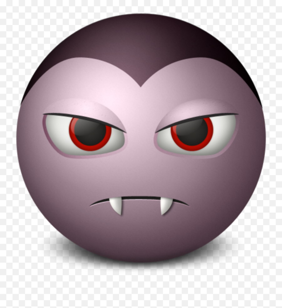 Vampire Icon Png Clipart Image - Halloween Icons Emoji,Vampire Emoticons