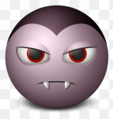 Vampire Icon Png Clipart Image - Halloween Icons Emoji,Vampire Emoticons