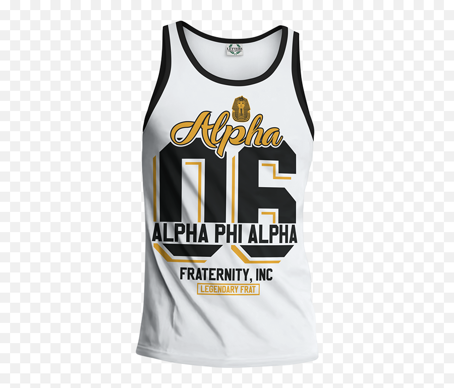 Alpha Phi Alpha Legendary Greek Tank - Alpha Phi Alpha Tank Top Emoji,Divine Nine Emojis