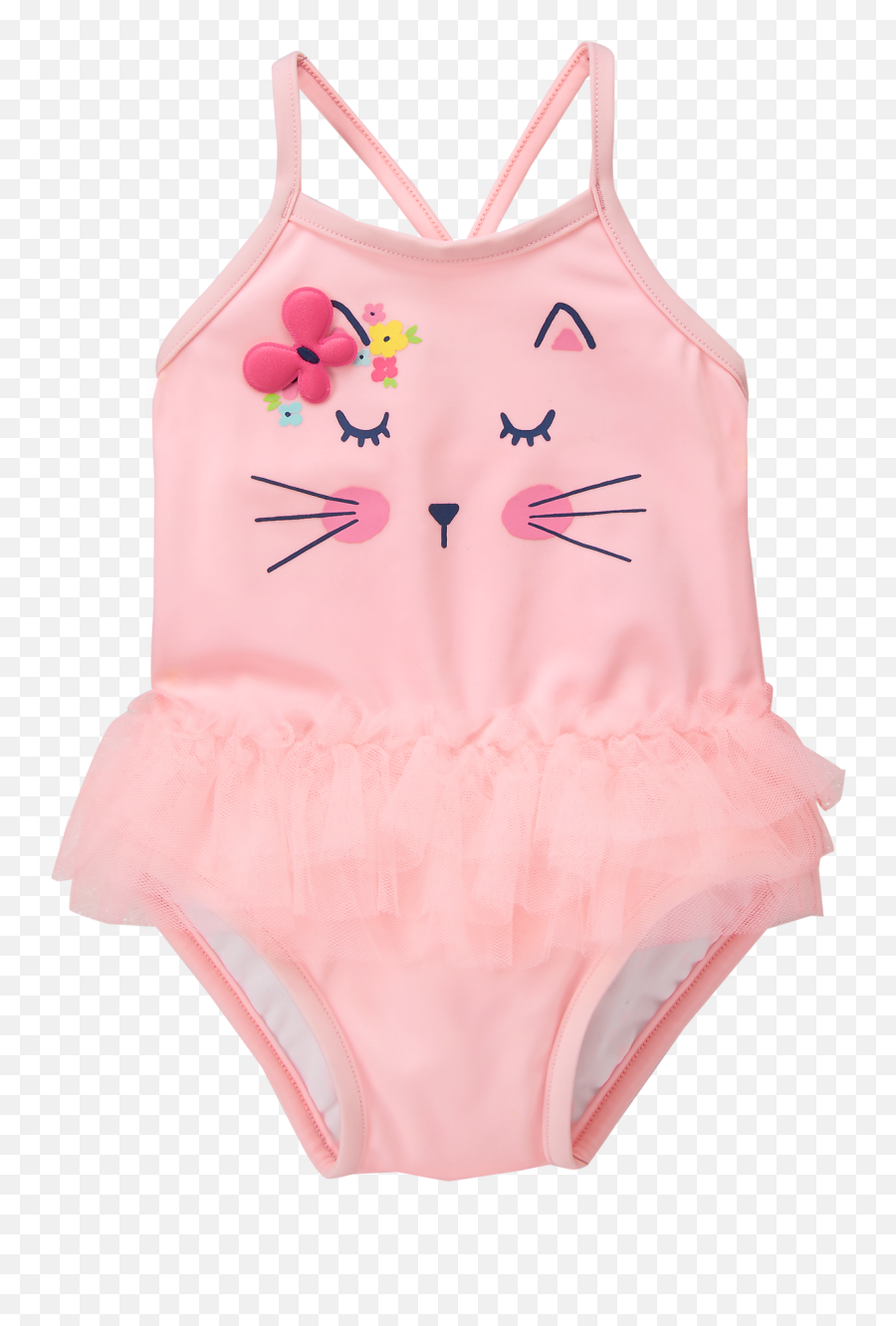 Kitty 1 - Gymboree One Piece Cat Bathing Suit Emoji,Target Girls Emoji Bathing Suit