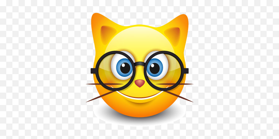 Cat Emotion Cute Sticker By Lam Vu - Emoji Ñoño,Cute Happy Cat Emoticon