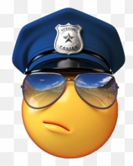 Discover Trending - Policeman Emoji,Cop Badge Emoticon