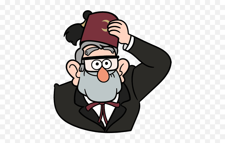 Vk Sticker 11 From Collection Grunkle Stan From Gravity Emoji,Gravity Falls Emojis