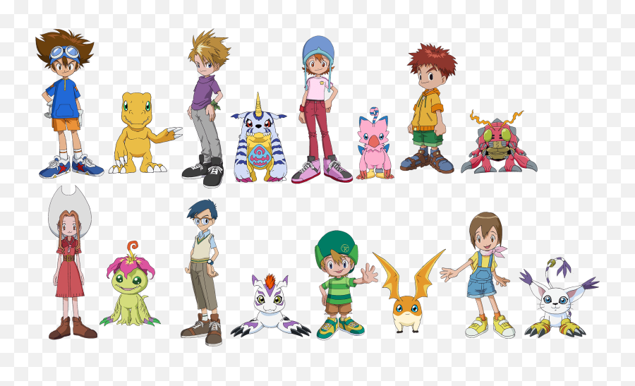 Character Artwork - Digimon Adventure 2020 Emoji,Emoticon Digimon Meme