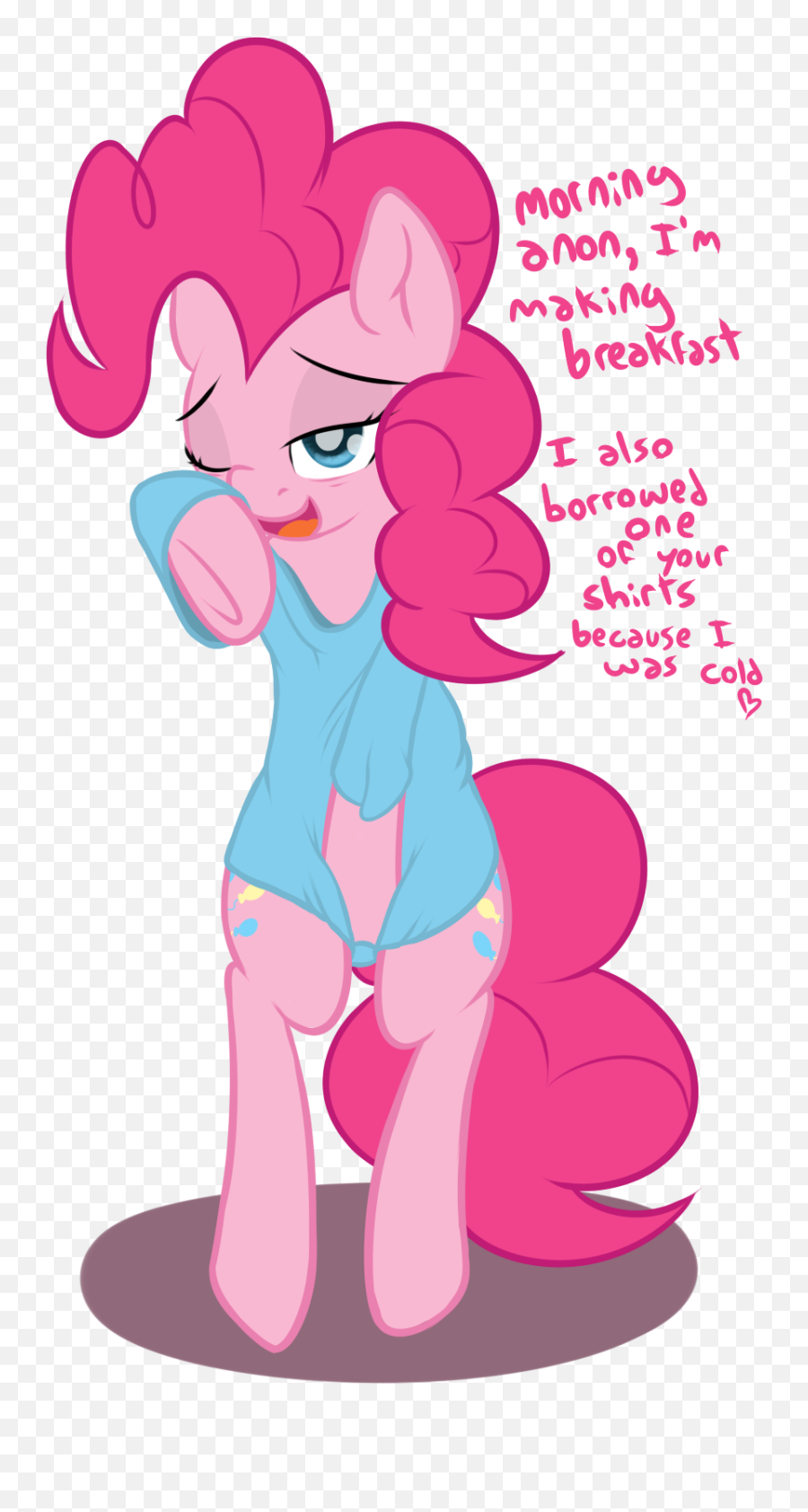 571928 - Artistmostazathy Bipedal Bottomless Clothes Mlp Anon And Pinkie Pie Emoji,Emotions Of Maud Pie Tshirt