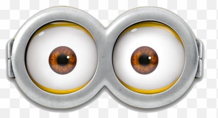 Minion Eyes Transparent Background - Minion Eyes Transparent Emoji,Emoji Minion Meme