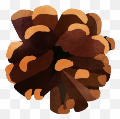 Pinecone - Conifer Cone Emoji,Pine Cone Emoji Png