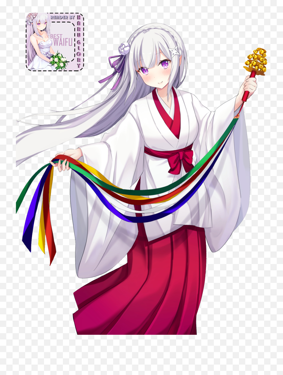 Emilia 165 - Hime Cut Emoji,Dagashi Kashi Saya Emoji