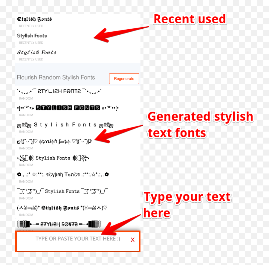 Stylish Fonts U0026 Font Generator - Imagens De Incentivo A Leitura Emoji,Eye And Squiggly Line Emoji