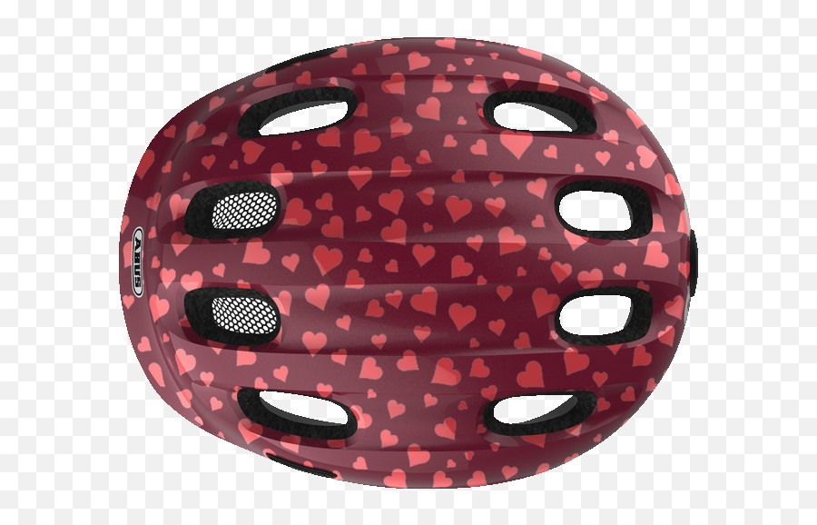 Casco Abus Smiley 20 Cherry Heart Infantil - Deportes Moya Bicycle Helmet Emoji,Emoticon Balon De Baloncesto