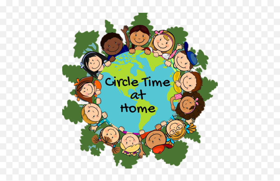 Circle Time At Home - Circle Time At Home Emoji,Physical, Cognitive, Social And Emotion Developmen Clip Art