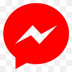 Red Messenger Icon - Facebook Messenger Icon Emoji,Remove Emoticon In Messenger