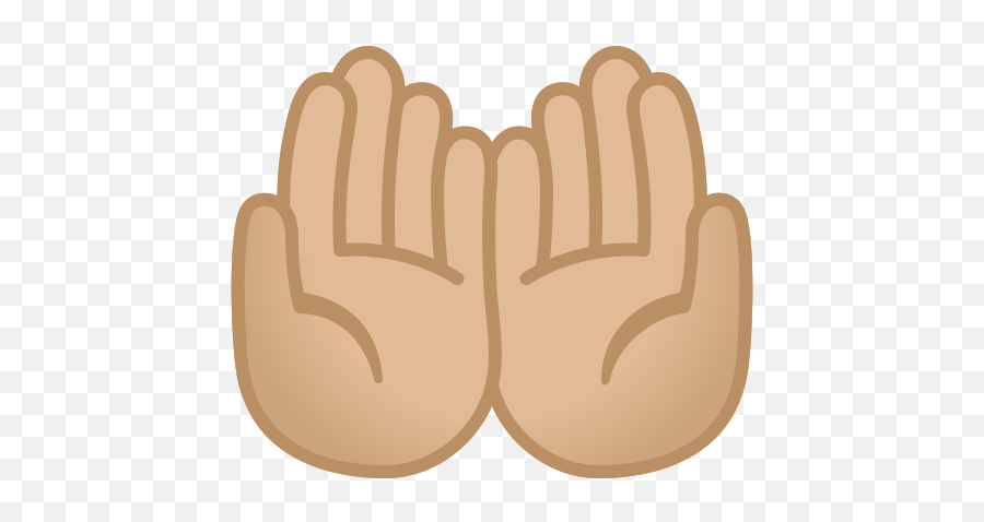 Medium - Palms Up Together Vector Emoji,Palms Up Emoji