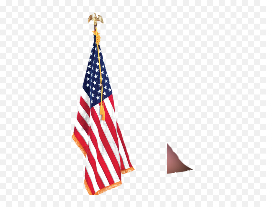 Us Flag No Wind Transparent Clipart - Full Size Clipart Usa Flag Stand Png Emoji,United States Emoji Map