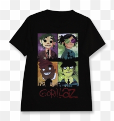 Remera Gorillaz - Comprar En Lerolero Store Humanz Gorillaz Merch Emoji,Lero Lero Emoji