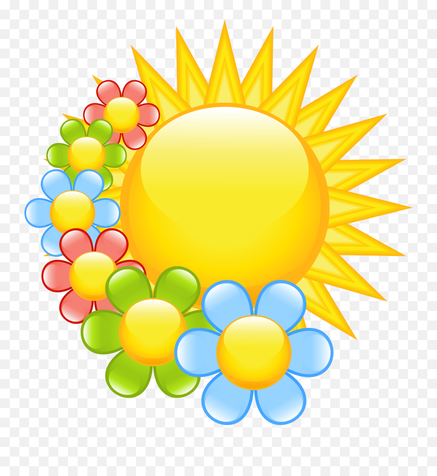 Smiley Clipart Spring Smiley Spring Transparent Free For - Free Spring Flower Clip Art Emoji,Spring Emoji